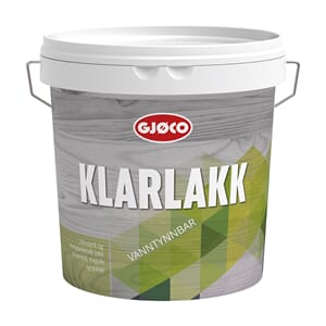 Klarlakk vannbasert